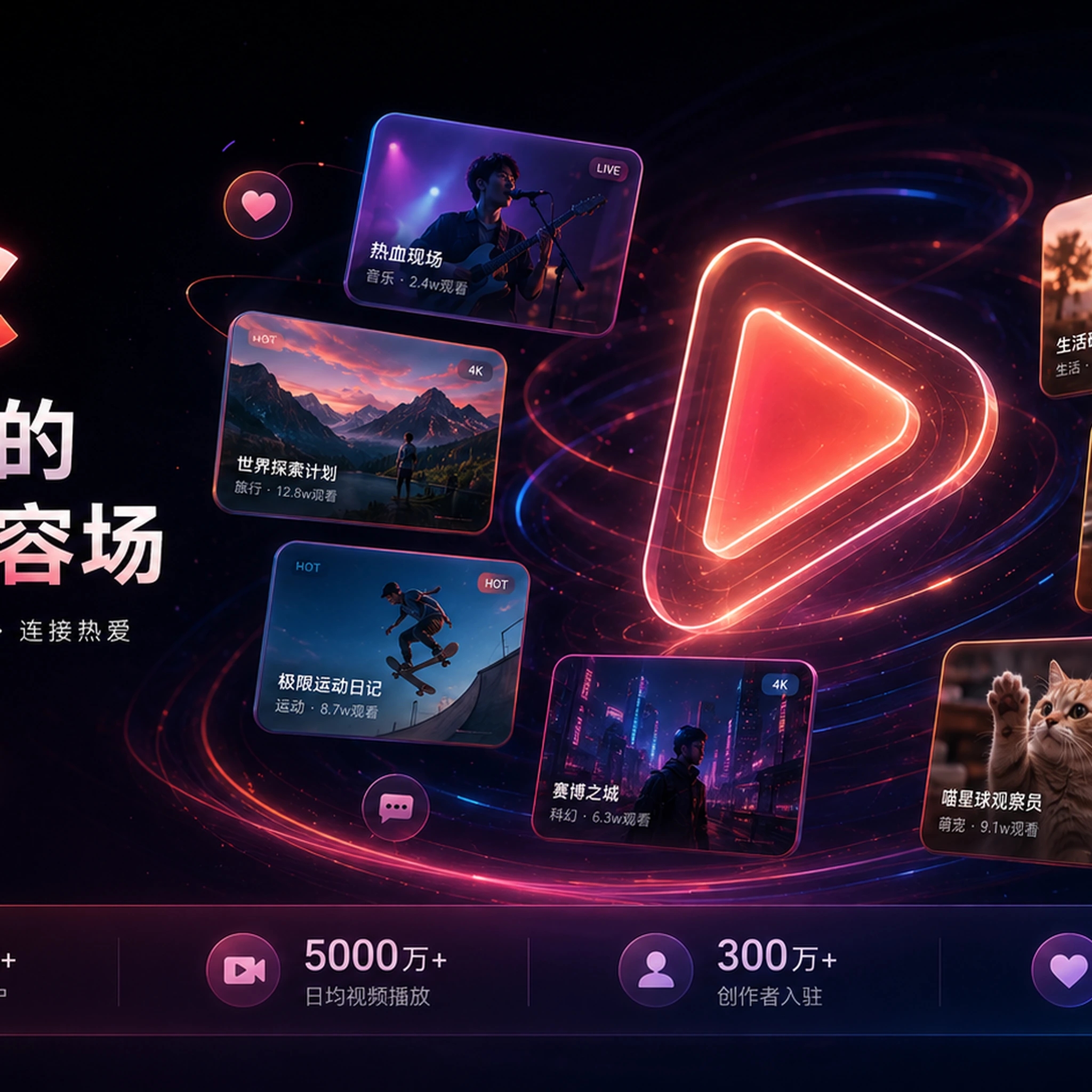 从想法到成片：一条完整的视频创作路径主题画面